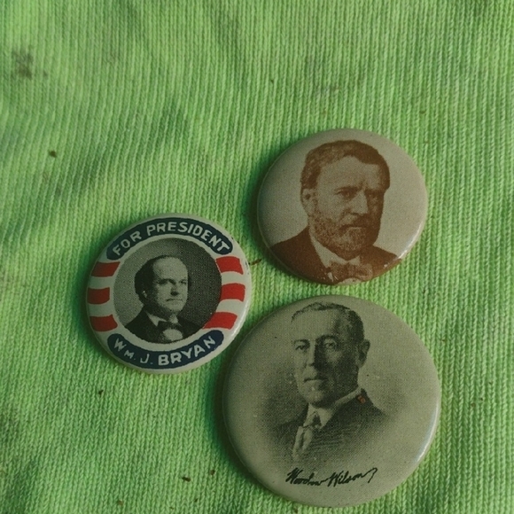 Vintage Presidential Campaign Buttons Set - Picture 1 of 2
